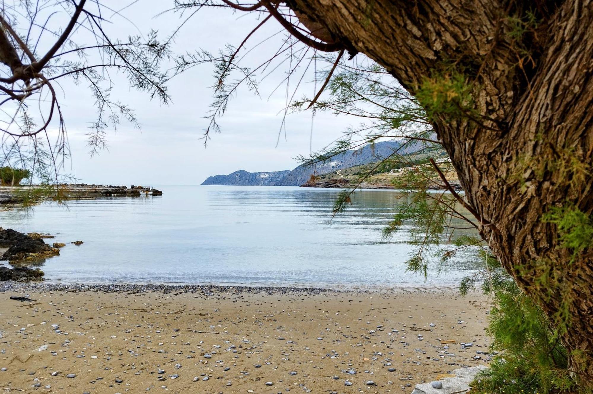 Tholos Alexandra'S Beachfront House Kavoúsion Buitenkant foto