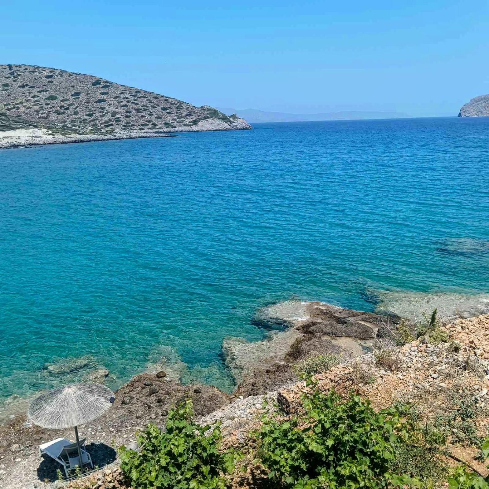 Tholos Alexandra'S Beachfront House Kavoúsion Buitenkant foto