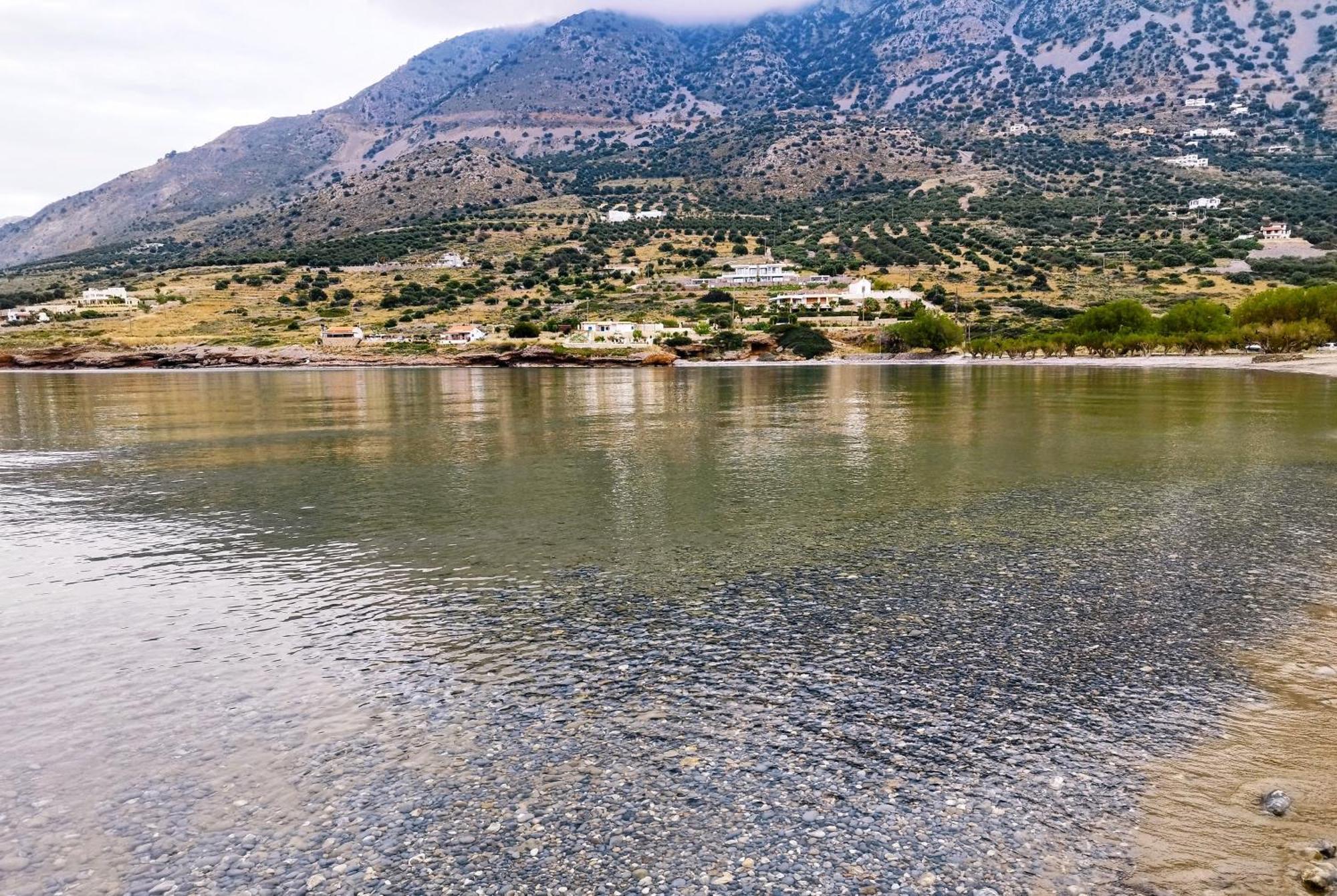 Tholos Alexandra'S Beachfront House Kavoúsion Buitenkant foto