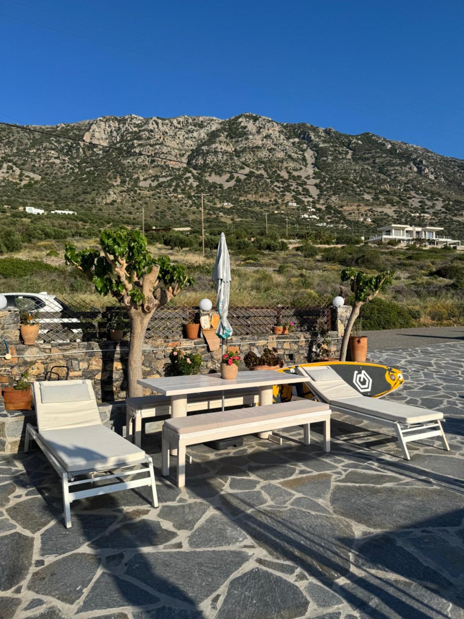 Tholos Alexandra'S Beachfront House Kavoúsion Buitenkant foto